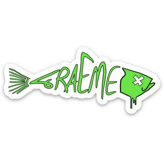Graeme Fish Sticker