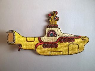 The Beatles - Yellow Submarine Iron On Patch