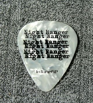 Night Ranger // Keri Kelli 2019 Tour Guitar Pick / Alice Cooper Pretty Boy Floyd