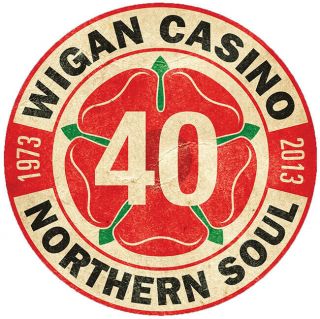 12cm Circular Vinyl Window Sticker Northern Soul Wigan Casino Mod Car Owl 40th