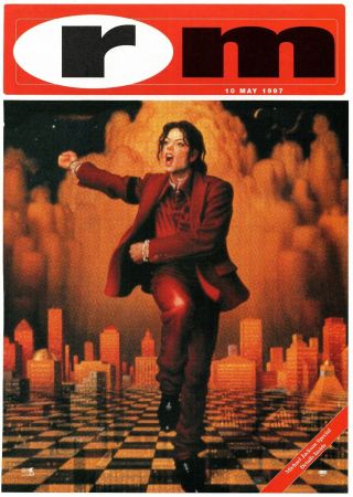 Michael Jackson - Blood On The Dance Floor - Poster / Advert - 29.  5cm X 20.  7cm