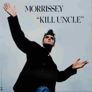 Morrissey " Kill Uncle " 1991 Us Promotional 12 X 12 Album Poster Flat