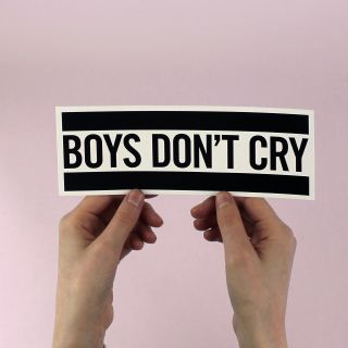 The Cure Sticker " Boys Don 