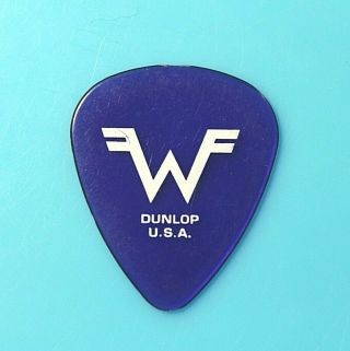 Weezer // Rivers Cuomo 2010 Hurley Tour Guitar Pick // Transparent Purple
