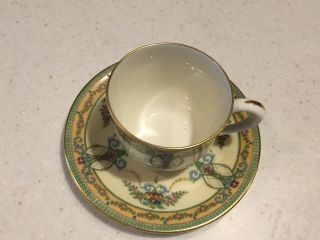 Vintage Lenox Sheraton Demitasse Tea Cup and Saucer 2