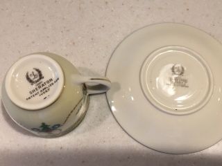 Vintage Lenox Sheraton Demitasse Tea Cup and Saucer 4