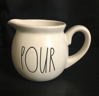 Rae Dunn Pour Creamer Pitcher Large Letter Ll By Magenta