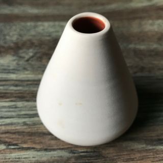 Pigeon Toe Pottery Studio Pottery Small Bud Vase Brown Glaze