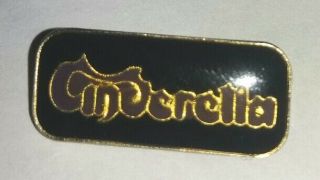 Vintage Cinderella Enamel Metal Badge Pin 1980s Rare Heavy Metal Rock Glam