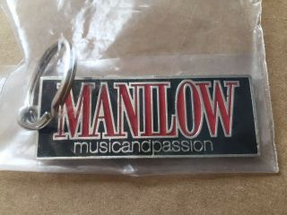 Barry Manilow Keychain - Las Vegas Music And Passion