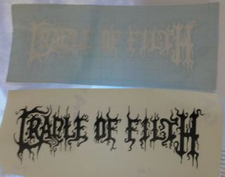 Cradle Of Filth Sticker Licensed Stickers Set Of 2 Nos