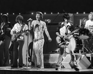 English Rock Band Rolling Stones Glossy 8x10 Photo Mick Jagger Print Music