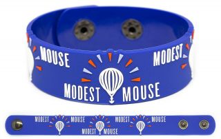 Modest Mouse Wristband Rubber Bracelet