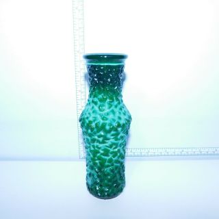 Antique Bohemian Malachite Glass.  Vase - Decorative.  Curt Sch/hoffman.  1930 