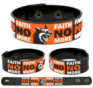 Faith No More Wristband Rubber Bracelet
