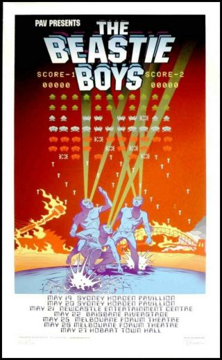 The Beastie Boys 13x19 Concert Poster A