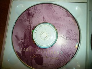 GREAT BARBRA STREIZAND ' JUST FOR THE RECORD ' SET 4CD & BOOK IN PINK BOX 5