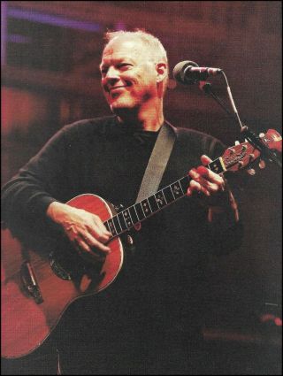 Pink Floyd David Gilmour Custom Legend Acoustic Guitar 8 X 11 Pin - Up Photo