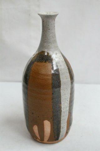 Mcm David Cressey California Design Abstract Glaze Studio Pottery Bottle Vase