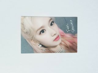 K - Pop Twice Mini Album " Feel Special " Official Sana Photocard