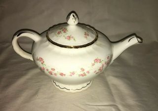 Vintage Pope Gosser Florence China Tea Pot