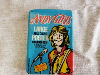 1978 Andy Gibb Trading Card Pack