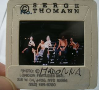 Madonna 35mm Slide Negative - Uk & Us Archives - Rare Promo Vintage 2