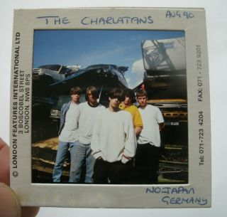 Charlatans 70mm Slide Negative - Uk & Us Archive - Rare Promo Vintage