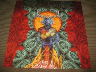 Mastodon 12x12 " Blood Mountain Album Promo Lp Sized 2 Sided Poster Speed Metal