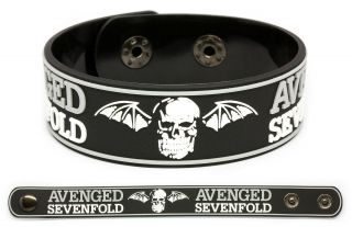 Avenged Sevenfold Wristband Rubber Bracelet V1