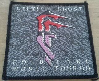 Celtic Frost Cold Lake World Tour 89 Hard Rock Patch