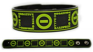 Type O Negative Wristband Rubber Bracelet V3