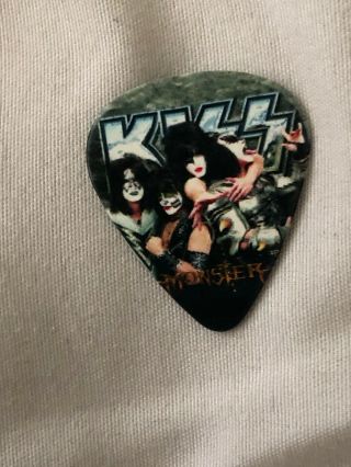 Kiss Monster Tour Guitar Pick Live Icon Eric Singer Rock 10/10/12 York Ny