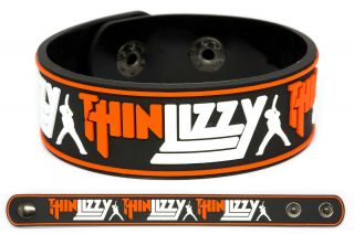 Thin Lizzy Wristband Rubber Bracelet