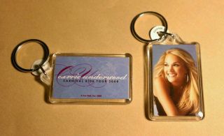 Carrie Underwood Photo Country Am Idol Double Sided Zipper Pull Acrylic Keychain
