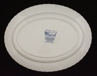 Johnson Brothers Coaching Scenes Oval Platter (14 