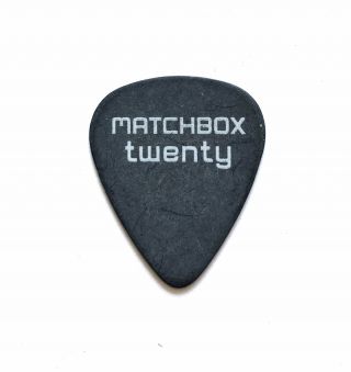 Matchbox Twenty 20 Guitar Pick Rob Thomas 2002 Tour Pick.  More Than You.