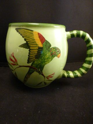 Lynn Chase Designs Parrotdise Parrot Coffee Tea Mug