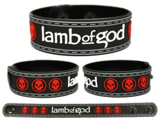 Lamb Of God Wristband Rubber Bracelet
