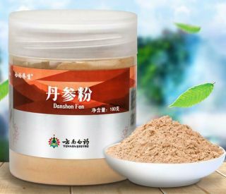 Chinese Salvia Powder Healthy Tea 180 G 云南白药丹参粉 (非特级野生) 丹参 Jd_uk