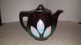 Royal Canadian Art Pottery Teapot Large 8 Cup Brown Betty