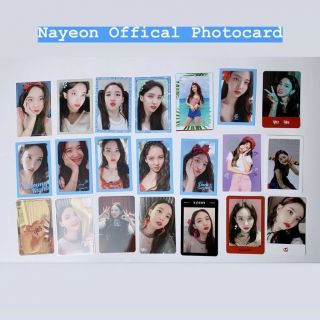 Twice Nayeon Official Photocard Album Yoy Yes Or Yes Summer Night Monograph Wil