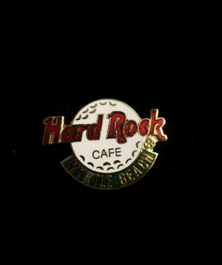 Hard Rock Cafe Pin Myrtle Beach 1996 Golf Ball Logo Pin Badge
