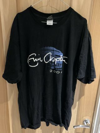 Official Eric Clapton 2004 Tour T - Shirt Xl