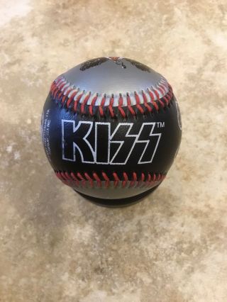 Kiss Band Baseball Gartlan 1997 Reunion Tour Gene Simmons Ace Paul Peter