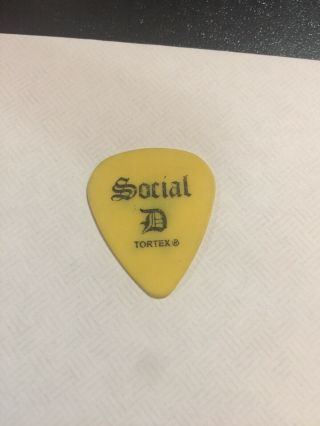 Social D Guitar Pick