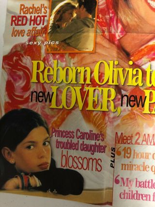Olivia Newton - John Idea Poster Approx 16” By 22” April 3,  1999 5