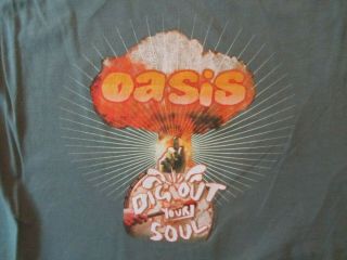 Oasis 2008 Tour Concert T Shirt 3