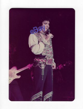 Elvis Presley Concert Photo - Gypsy 1975 - Jim Curtin Vintage & Rare