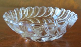 Adams Plume Eapg Clear Individual Berry/sauce Bowl (s)